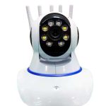 LED Aydınlatmalı 5 Antenli Motorlu 1080P Wifi Kamera Sensörlü
