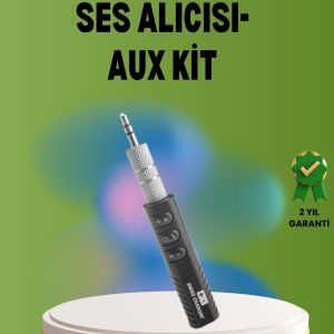 Hızlı Şarjlı Bluetooth Ses Alıcısı – Ev Araç ve Ofis İçin