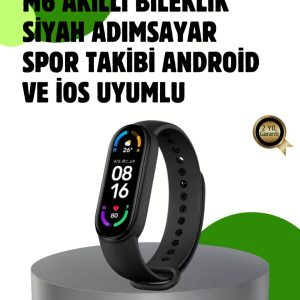 Bluetooth 5.0 Akıllı Bileklik – Kalp Uyku ve Aktivite Takibi