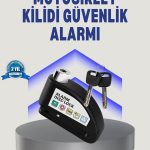 Disk Fren Kilidi Alarmlı Anti Hırsızlık Motosiklet Scooter Bisiklet