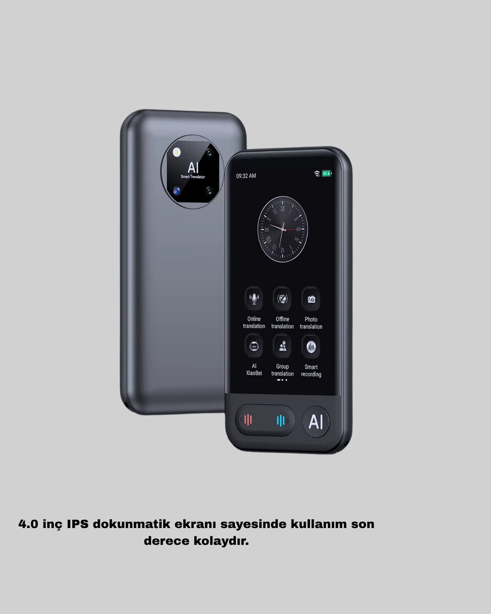 Akıllı Taşınabilir Tercüman – 17 Çevrimdışı 139 Çevrimiçi Dil Desteği 6 Akıllı Taşınabilir Tercüman – 17 Çevrimdışı 139 Çevrimiçi Dil Desteği - Görsel 6