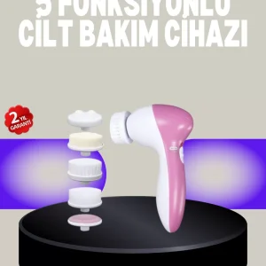 Fırçalı Yüz Temizleme ve Spa Masaj Cihazı