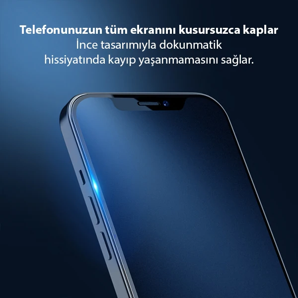 GOR iPhone 12 Pro Max 9D Hardening Tempered Full Cam Ekran Koruyucu 3 GOR iPhone 12 Pro Max 9D Hardening Tempered Full Cam Ekran Koruyucu - Görsel 3