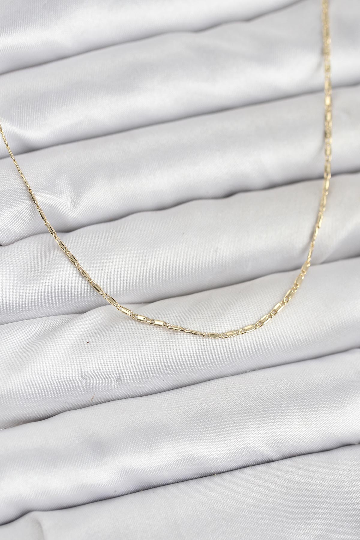 CM 14K Gold Renk Kesme Model 60 cm Kadın Kolye 5886 1 CM 14K Gold Renk Kesme Model 60 cm Kadın Kolye 5886