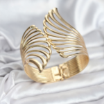 Pirinç Gold Renk Vintage Kadın Bileklik 5886