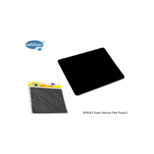 ADDISON 300142, 177x217x2mm, Lüx, Big, MOUSE PAD, (Siyah)(1923)