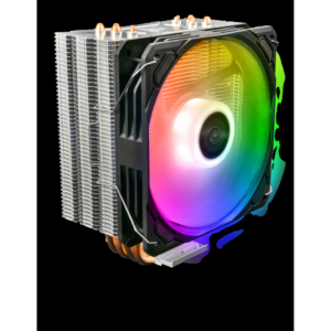 GAMDIAS BOREAS E1-410, ARGB, 120mm, CPU Kule Tipi Hava Soğutma, Doğrudan Temas Teknolojisine Sahip 4 adet Gelişmiş Bakır Isı Borusu (AMD AM4-AM5 ve INTEL Tüm işlemciler ile uyumlu)(1923)