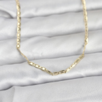 CM 14K Gold Renk Gemici Zincir Model 60 cm Kadın Kolye 5886