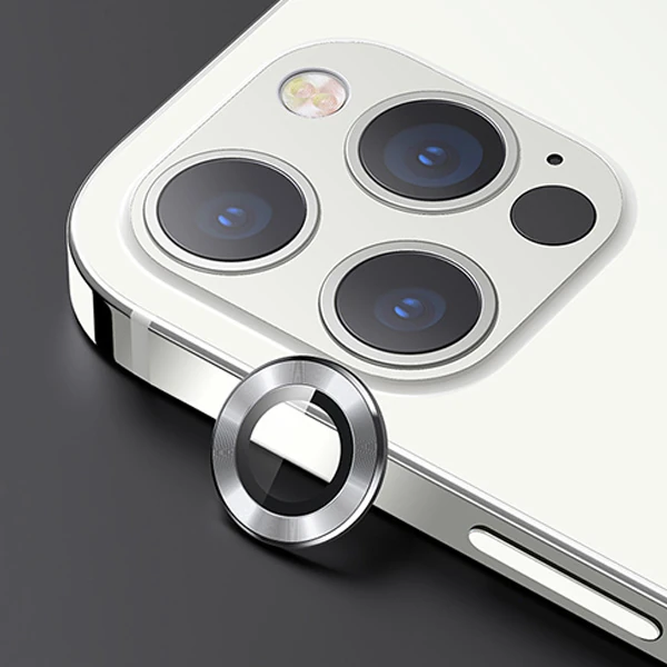 USAMS İphone 12 Pro 3D Metal Çerçeveli Kamera Lens Koruyucu 2 USAMS İphone 12 Pro 3D Metal Çerçeveli Kamera Lens Koruyucu - Görsel 2
