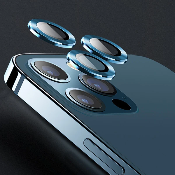 USAMS İphone 12 Pro 3D Metal Çerçeveli Kamera Lens Koruyucu 3 USAMS İphone 12 Pro 3D Metal Çerçeveli Kamera Lens Koruyucu - Görsel 3