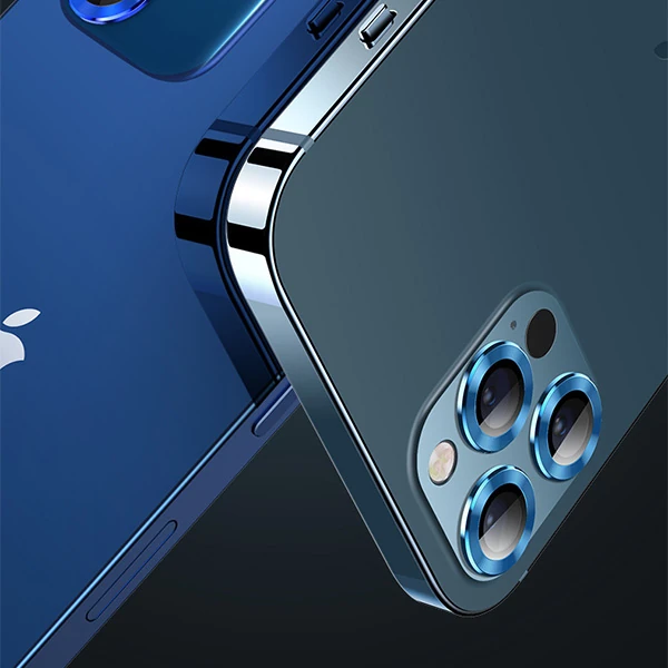 USAMS İphone 12 Pro 3D Metal Çerçeveli Kamera Lens Koruyucu 4 USAMS İphone 12 Pro 3D Metal Çerçeveli Kamera Lens Koruyucu - Görsel 4