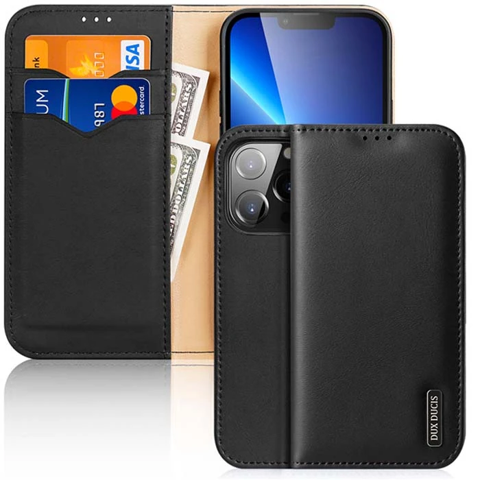 Dux Ducis iPhone 13 Pro Max Kılıf Mıknatıslı Cüzdanlı Deri Kılıf Hivo Series 1 Dux Ducis iPhone 13 Pro Max Kılıf Mıknatıslı Cüzdanlı Deri Kılıf Hivo Series