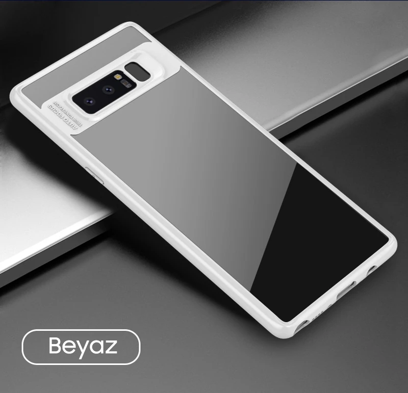 Ally Galaxy Note 8 Darbeya Dayanıklı Şeffaf Silikon Kılıf 1 Ally Galaxy Note 8 Darbeya Dayanıklı Şeffaf Silikon Kılıf