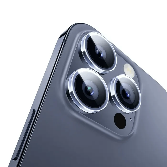Baseus iPhone 15 Pro/15 Pro Max için Sapphire Serisi HD Cam Kamera Koruyucu-(5775) 1 Baseus iPhone 15 Pro/15 Pro Max için Sapphire Serisi HD Cam Kamera Koruyucu-(5775)