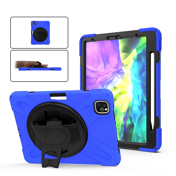 iPad Pro11 (2021-2020-2018) Kılıf Shockproof 3 Katmanlı Standlı Zırh Kılıf Kalem Yerli 2 iPad Pro11 (2021-2020-2018) Kılıf Shockproof 3 Katmanlı Standlı Zırh Kılıf Kalem Yerli - Görsel 2