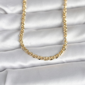 CM 14K Gold Renk Zincir Model 60 cm Kadın Kolye 5886