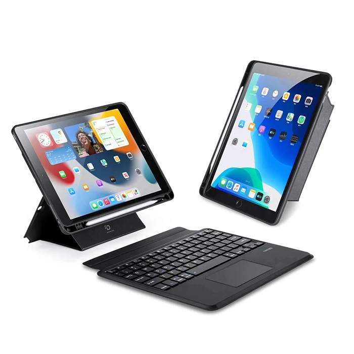 Dux Ducis iPad 7- 8-9 10.2 iPad Air3- iPad Pro 10.5(2017) DK Series Kablosuz Bluetooth Klavye 1 Dux Ducis iPad 7- 8-9 10.2 iPad Air3- iPad Pro 10.5(2017) DK Series Kablosuz Bluetooth Klavye