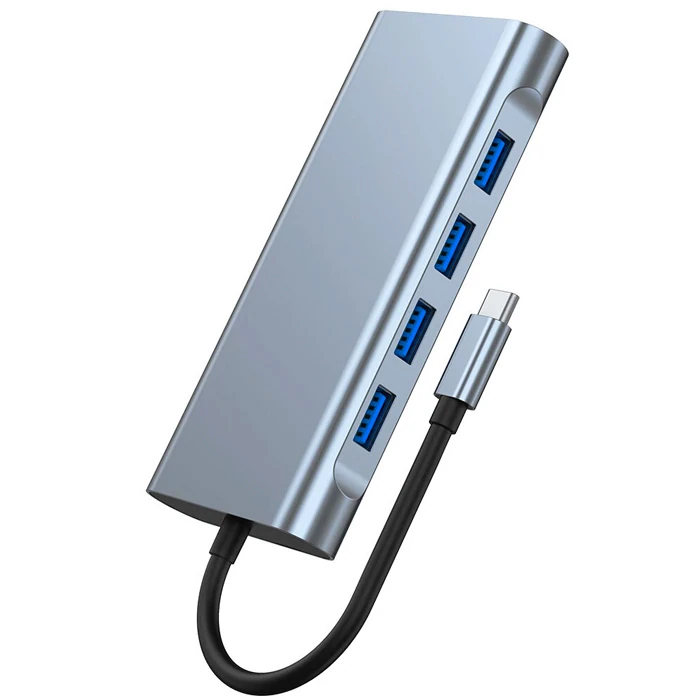 ALLY BYL-2110 11in1 Multifonksiyonlu Type-C Hub Adaptör Dönüştürücü 3 ALLY BYL-2110 11in1 Multifonksiyonlu Type-C Hub Adaptör Dönüştürücü - Görsel 3