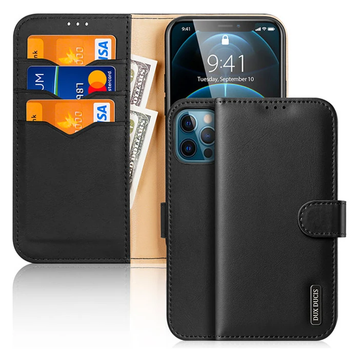 Dux Ducis iPhone 12 Pro Max Kılıf Mıknatıslı Cüzdanlı Deri Kılıf Hivo Series 1 Dux Ducis iPhone 12 Pro Max Kılıf Mıknatıslı Cüzdanlı Deri Kılıf Hivo Series