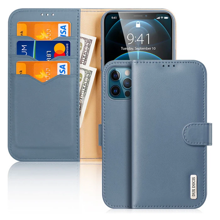 Dux Ducis iPhone 12 Pro Max Kılıf Mıknatıslı Cüzdanlı Deri Kılıf Hivo Series 2 Dux Ducis iPhone 12 Pro Max Kılıf Mıknatıslı Cüzdanlı Deri Kılıf Hivo Series - Görsel 2