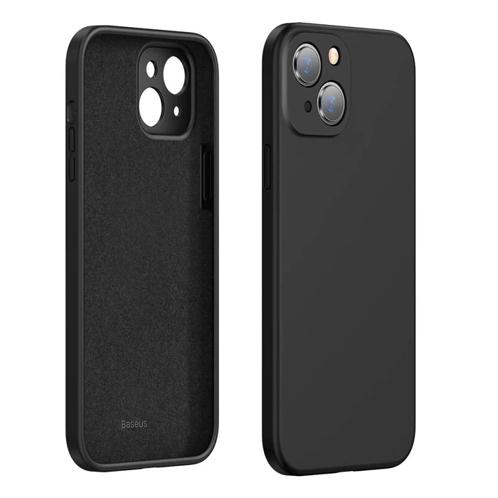 Baseus Liquid iPhone 13 6.1 Kılıf Kamera Korumalı İçi Kadife Silikon Kılıf 2 Baseus Liquid iPhone 13 6.1 Kılıf Kamera Korumalı İçi Kadife Silikon Kılıf - Görsel 2