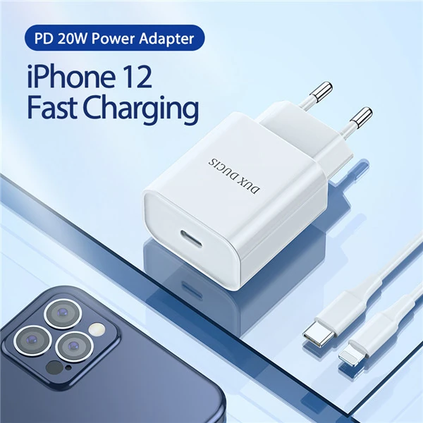 DUX DUCIS C50 PD 20W Hızlı Şarj Aleti 20W USB-C Güç Adaptörü-(5775) 2 DUX DUCIS C50 PD 20W Hızlı Şarj Aleti 20W USB-C Güç Adaptörü-(5775) - Görsel 2