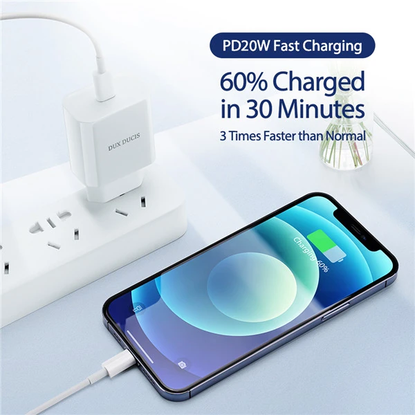 DUX DUCIS C50 PD 20W Hızlı Şarj Aleti 20W USB-C Güç Adaptörü-(5775) 3 DUX DUCIS C50 PD 20W Hızlı Şarj Aleti 20W USB-C Güç Adaptörü-(5775) - Görsel 3
