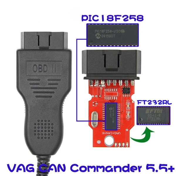 VAG CAN Commander 5.5+ Pin Reader 3.9Beta VW,Skoda Teşhis Tarayıcı Aracı-(5775) 1 VAG CAN Commander 5.5+ Pin Reader 3.9Beta VW,Skoda Teşhis Tarayıcı Aracı-(5775)