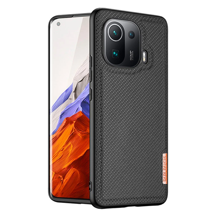 Dux Ducis Fino Serisi Xiaomi Mi 11 Pro Kılıf Premium Dokuma Silikon Kılıf 2 Dux Ducis Fino Serisi Xiaomi Mi 11 Pro Kılıf Premium Dokuma Silikon Kılıf - Görsel 2