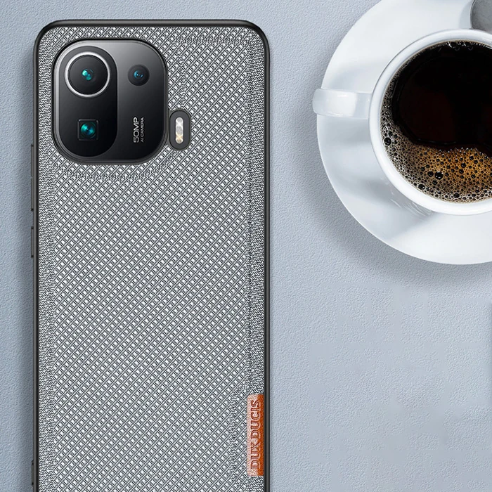Dux Ducis Fino Serisi Xiaomi Mi 11 Pro Kılıf Premium Dokuma Silikon Kılıf 4 Dux Ducis Fino Serisi Xiaomi Mi 11 Pro Kılıf Premium Dokuma Silikon Kılıf - Görsel 4