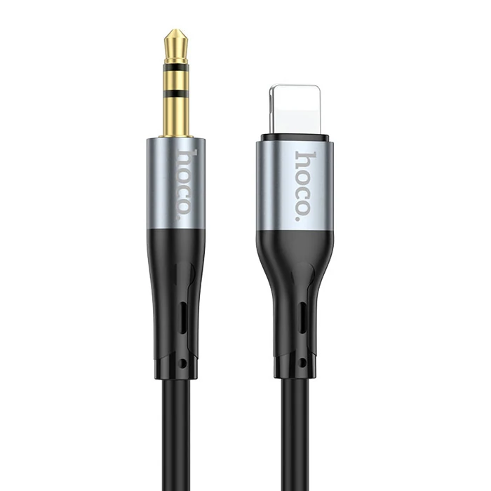 HOCO UPA22 iPhone Lightning to 3.5mm AUX Ses Aktarım Kablosu-(5775) 1 HOCO UPA22 iPhone Lightning to 3.5mm AUX Ses Aktarım Kablosu-(5775)