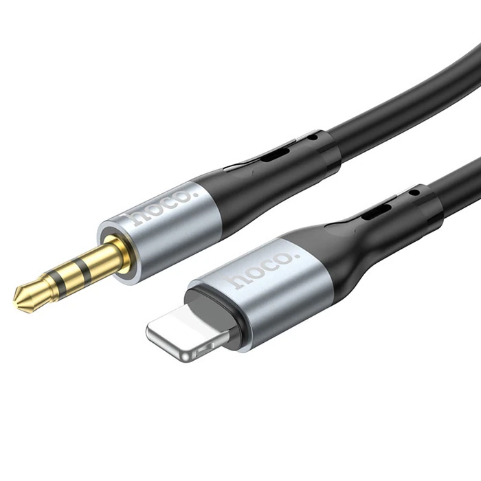 HOCO UPA22 iPhone Lightning to 3.5mm AUX Ses Aktarım Kablosu-(5775) 2 HOCO UPA22 iPhone Lightning to 3.5mm AUX Ses Aktarım Kablosu-(5775) - Görsel 2