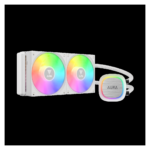 GAMDIAS AURA GL240 V2 WH, White Edition, 240mm, RGB, 2 Fanlı,CPU Sıvı Soğutma(1923)