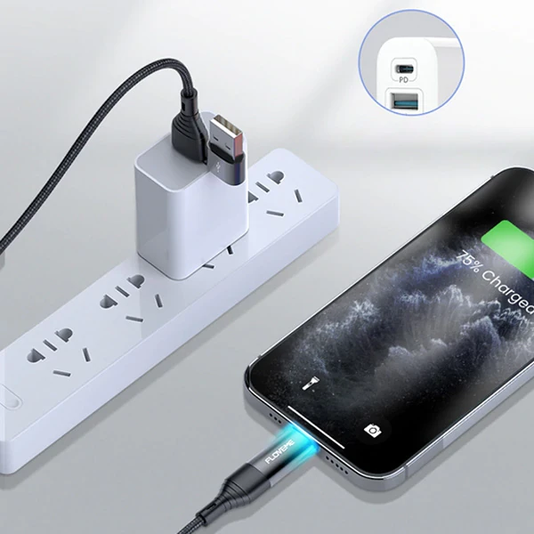 Floveme 4in1 USB To Type C -Type to Type Kablosu+iPhone Başlık USB 1M 2 Floveme 4in1 USB To Type C -Type to Type Kablosu+iPhone Başlık USB 1M - Görsel 2