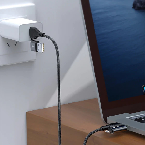 Floveme 4in1 USB To Type C -Type to Type Kablosu+iPhone Başlık USB 1M 3 Floveme 4in1 USB To Type C -Type to Type Kablosu+iPhone Başlık USB 1M - Görsel 3