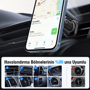 ALLY ML-223 MagSafe Araç İçi Telefon Tutucu