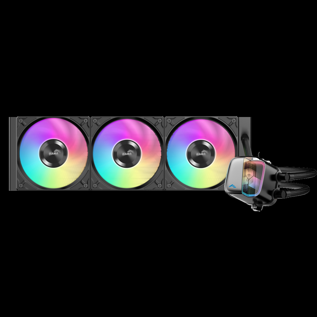 SAMA L70-360BK, Black, 360mm, 3x120mm ARGB Fan, CPU Sıvı Soğutma(1923) 1 SAMA L70-360BK, Black, 360mm, 3x120mm ARGB Fan, CPU Sıvı Soğutma(1923)