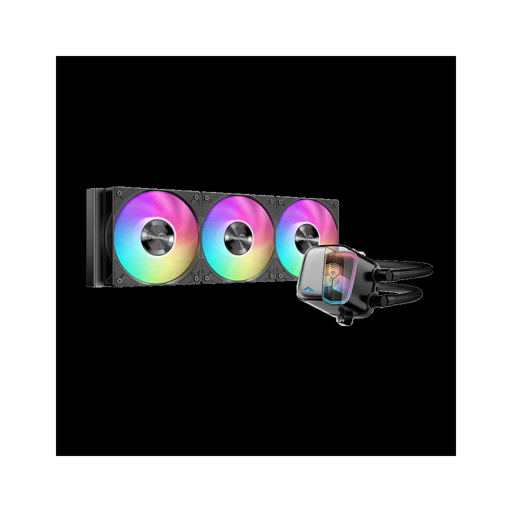 SAMA L70-360BK, Black, 360mm, 3x120mm ARGB Fan, CPU Sıvı Soğutma(1923) 2 SAMA L70-360BK, Black, 360mm, 3x120mm ARGB Fan, CPU Sıvı Soğutma(1923) - Görsel 2