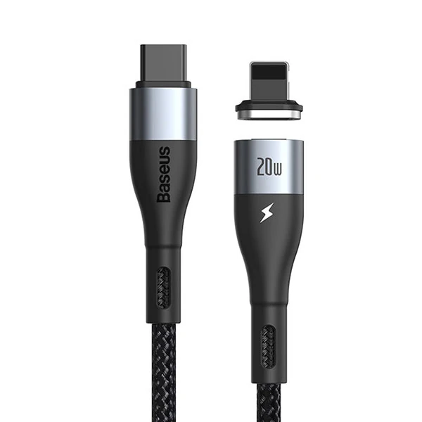 Baseus PD 20W İPhone 13,12,11,XS USB-C Manyetik Şarj Kablosu 2m-(5775) 4 Baseus PD 20W İPhone 13,12,11,XS USB-C Manyetik Şarj Kablosu 2m-(5775) - Görsel 4