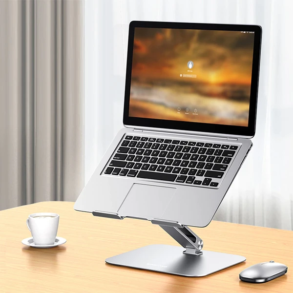 ALLY MC LS677 Premium Ayarlanabilir ve Katlanabilir Alüminyum Laptop-Bilgisayar Standı 4 ALLY MC LS677 Premium Ayarlanabilir ve Katlanabilir Alüminyum Laptop-Bilgisayar Standı - Görsel 4
