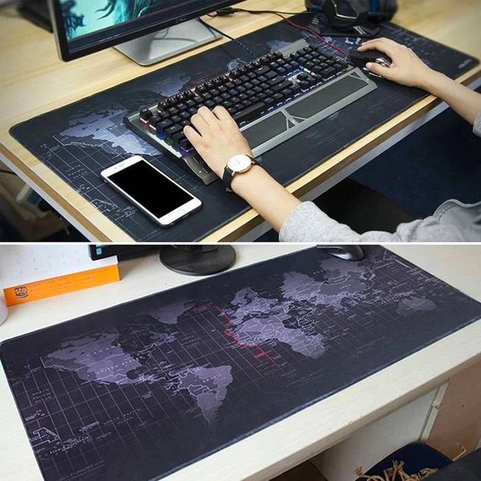 ALLY Dünya Desenli RGB Led Işıklı Oyuncu Mouse Pad 300*800*4MM 4 ALLY Dünya Desenli RGB Led Işıklı Oyuncu Mouse Pad 300*800*4MM - Görsel 4