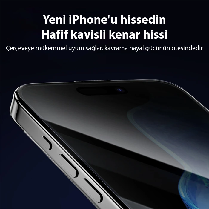 Ally iPhone 15 Plus Privacy Hayalet Full Koruma Tempered Cam Ekran Koruyucu 4 Ally iPhone 15 Plus Privacy Hayalet Full Koruma Tempered Cam Ekran Koruyucu - Görsel 4