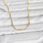 CM 14K Gold Renk 60 cm Zincir Kadın Kolye 5886