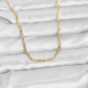 CM 14K Gold Renk 60 cm Zincir Kadın Kolye 5886