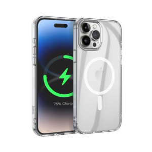 Haydiburaya 83 Hoco iPhone 15 Pro Max Anti-Fall Darbe Önleyici Airbag Manyetik Magsafe Silikon Kılıf-(5775)