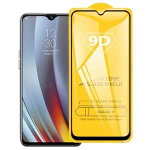 Haydiburaya 16 OPPO Realme 5 Pro 9D Full Glue Tempered Cam Ekran Koruyucu
