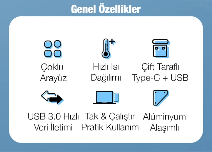 ALLY A-807 5in1 Type-C + USB Girişli USB 3.0 Çoğaltıcı Hub Adaptör 3 ALLY A-807 5in1 Type-C + USB Girişli USB 3.0 Çoğaltıcı Hub Adaptör - Görsel 3