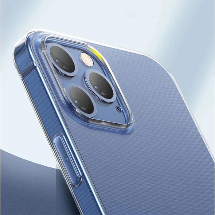 Baseus Simple Case İPhone 12 Pro 6.1 İnce Şeffaf Silikon Kılıf-(5775) 4 Baseus Simple Case İPhone 12 Pro 6.1 İnce Şeffaf Silikon Kılıf-(5775) - Görsel 4