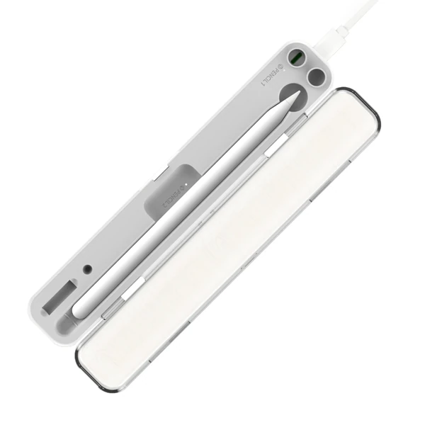 ALLY Apple Pencil İçin Taşınabilir Şarjlı Kalem Kutusu 4 ALLY Apple Pencil İçin Taşınabilir Şarjlı Kalem Kutusu - Görsel 4