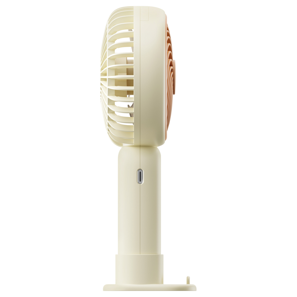 ASONIC AFN20, KREM, 2 Kademeli Hız, Elde Kullanım, Dahili 250mAh Bataryalı, Type-C Şarj Girişli, Vantilatör(1923) 4 ASONIC AFN20, KREM, 2 Kademeli Hız, Elde Kullanım, Dahili 250mAh Bataryalı, Type-C Şarj Girişli, Vantilatör(1923) - Görsel 4